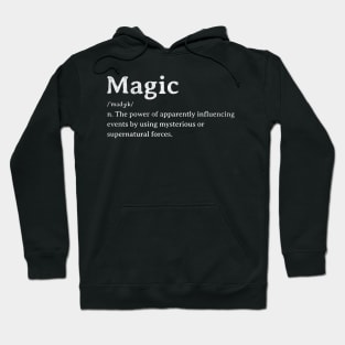 Word Magic definition Hoodie